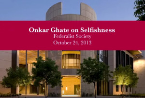 Onkar Ghate on selfishness