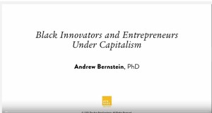 Black Innovators and Entrepreneurs Under Capitalism