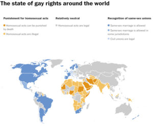 gays around the world